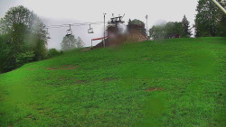 Otočná kamera na sjezdovce