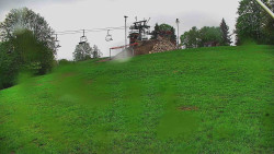 Otočná kamera na sjezdovce