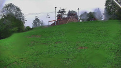 Otočná kamera na sjezdovce