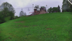 Otočná kamera na sjezdovce