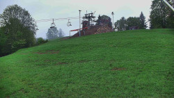 Otočná kamera na sjezdovce