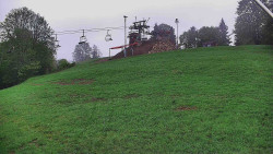 Otočná kamera na sjezdovce