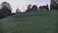 Otočná kamera na sjezdovce