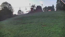 Otočná kamera na sjezdovce