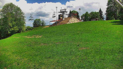 Otočná kamera na sjezdovce