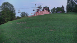 Otočná kamera na sjezdovce