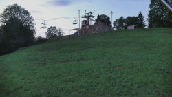 Otočná kamera na sjezdovce