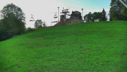 Otočná kamera na sjezdovce