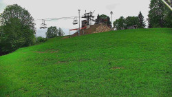 Otočná kamera na sjezdovce