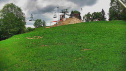 Otočná kamera na sjezdovce