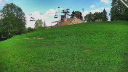 Otočná kamera na sjezdovce