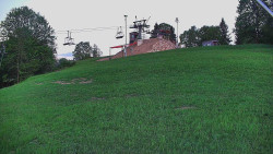 Otočná kamera na sjezdovce