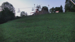 Otočná kamera na sjezdovce