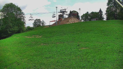 Otočná kamera na sjezdovce