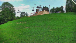 Otočná kamera na sjezdovce