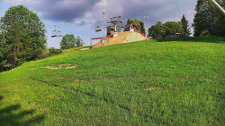 Otočná kamera na sjezdovce