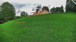 Otočná kamera na sjezdovce