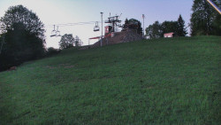 Otočná kamera na sjezdovce