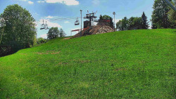 Otočná kamera na sjezdovce
