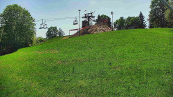 Otočná kamera na sjezdovce