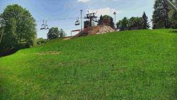 Otočná kamera na sjezdovce