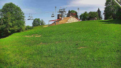 Otočná kamera na sjezdovce