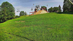 Otočná kamera na sjezdovce