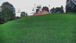 Otočná kamera na sjezdovce