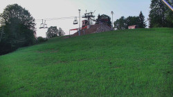 Otočná kamera na sjezdovce