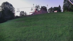 Otočná kamera na sjezdovce