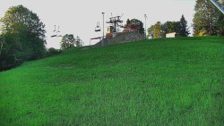 Otočná kamera na sjezdovce