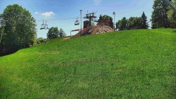 Otočná kamera na sjezdovce