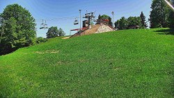 Otočná kamera na sjezdovce