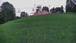 Otočná kamera na sjezdovce