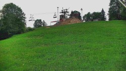Otočná kamera na sjezdovce