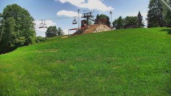 Otočná kamera na sjezdovce