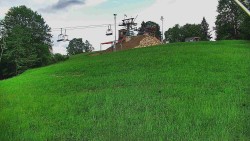 Otočná kamera na sjezdovce