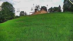 Otočná kamera na sjezdovce