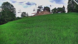 Otočná kamera na sjezdovce