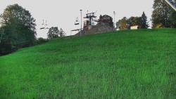 Otočná kamera na sjezdovce