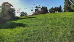 Otočná kamera na sjezdovce