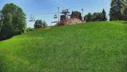 Otočná kamera na sjezdovce