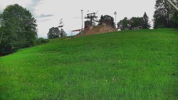 Otočná kamera na sjezdovce