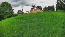 Otočná kamera na sjezdovce