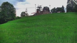 Otočná kamera na sjezdovce