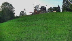 Otočná kamera na sjezdovce