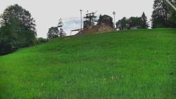 Otočná kamera na sjezdovce