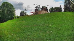 Otočná kamera na sjezdovce