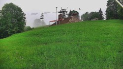 Otočná kamera na sjezdovce