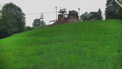 Otočná kamera na sjezdovce